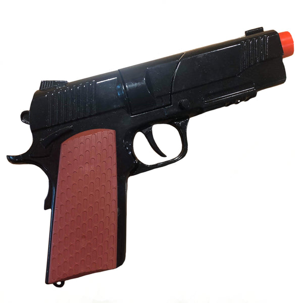 Diecast Automatic Pistol Realistic Blk